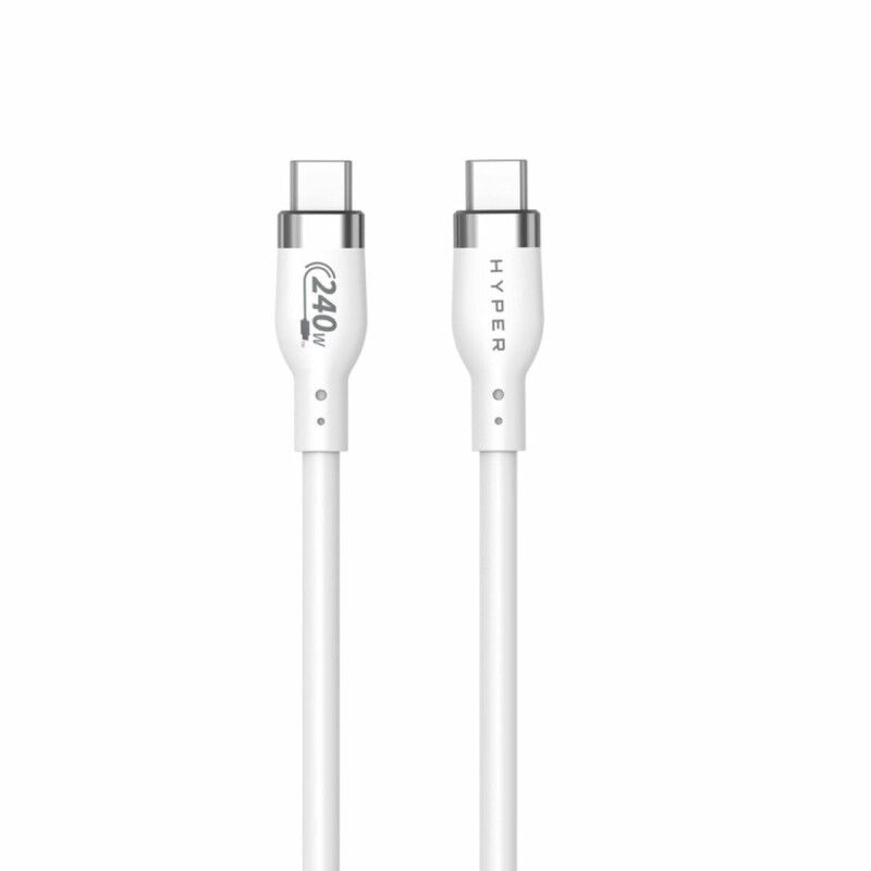 Hyper|Cabo USB-C Hyper HJ4002WHGL Branco 2 m