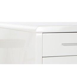 DKD Home Decor|Secretária DKD Home Decor Branco Prateado Metal Madeira MDF 120 x 55 x 76 cm