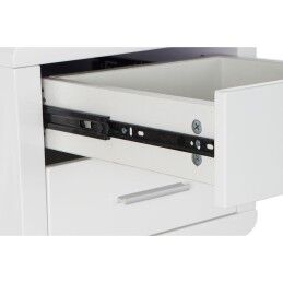 DKD Home Decor|Secretária DKD Home Decor Branco Prateado Metal Madeira MDF 120 x 55 x 76 cm