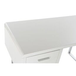 DKD Home Decor|Secretária DKD Home Decor Branco Prateado Metal Madeira MDF 120 x 55 x 76 cm