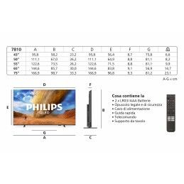 Philips|Smart TV Philips 43PUS7810/12 4K Ultra HD 43" LED