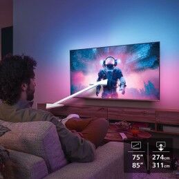 Philips|Smart TV Philips 75PUS8510/12 4K Ultra HD 75" LED HDR QLED