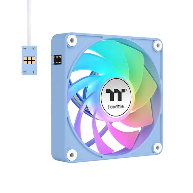 THERMALTAKE|Ventilador de Caixa THERMALTAKE CL-F198-PL12BU-A Ø 12 cm (3 Unidades) THERMALTAKE|Ventilador de Caixa THERMALTAKE CL-F198-PL12BU-A Ø 12 cm (3 Unidades)