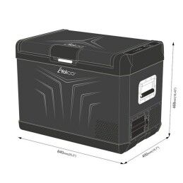 Yolco|Mini frigorifico Yolco GCX47 Preto 50 W 47 L