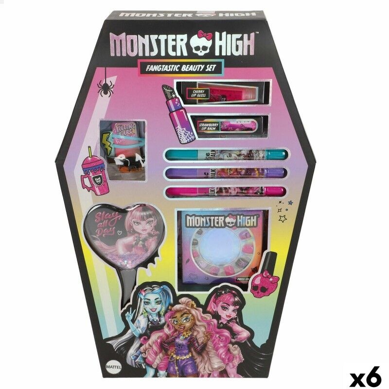 Monster High|Conjunto de Beleza Monster High (6 Unidades) Monster High|Conjunto de Beleza Monster High (6 Unidades)