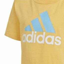 Adidas|Conjunto Desportivo para Crianças Adidas 	Essentials Amarelo