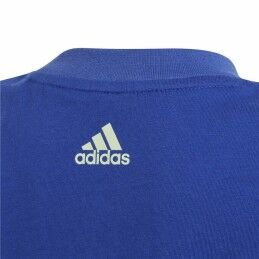 Adidas|Conjunto Desportivo para Crianças Adidas 	Essentials Azul Multicolor