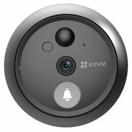 Ezviz|Timbre Ezviz CS-HP4-R100-6E2WPFBS Preto