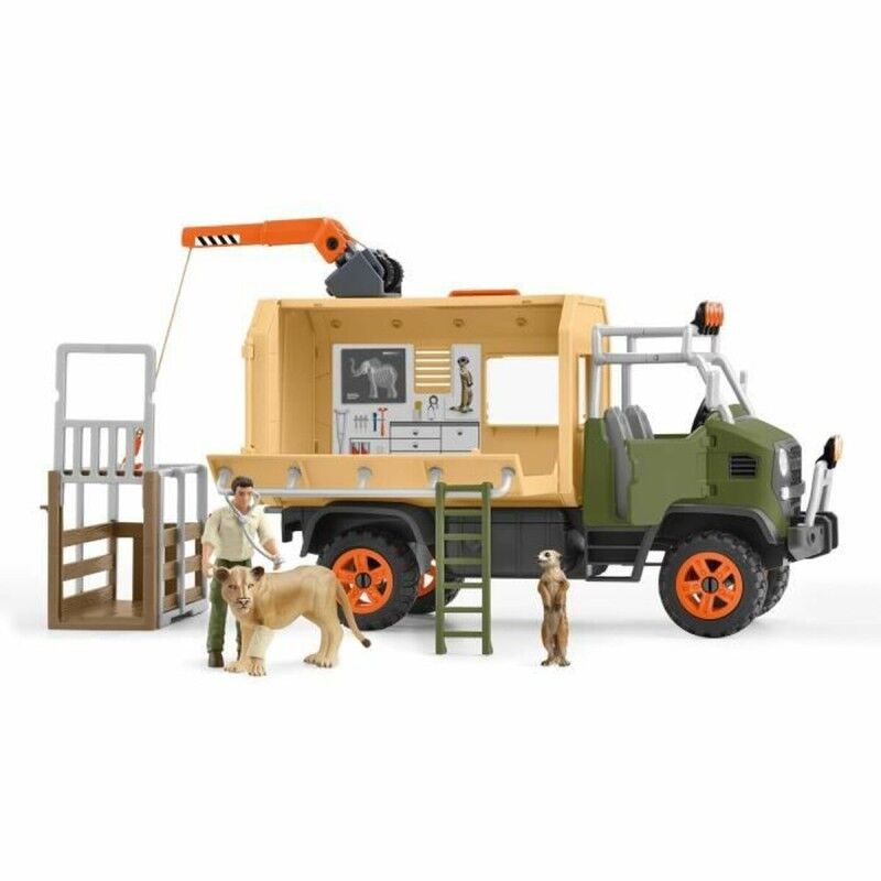 Schleich|Playset Schleich   Veterinário animais
