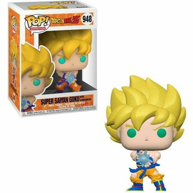 Funko Pop!|Figuras de Ação Funko Pop! Dragon Ball Z S9 - SS Goku w / Kamehameha Wave Funko Pop!|Figuras de Ação Funko Pop! Dragon Ball Z S9 - SS Goku w / Kamehameha Wave