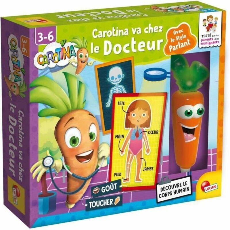 Lisciani Giochi|Jogo Educativo Lisciani Giochi Carotina va chez le docteur