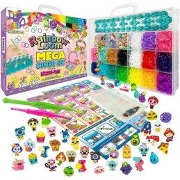 Bandai|Kit Criação de Pulseiras e Colares Bandai Rainbow Moon Mega Combo set Plástico