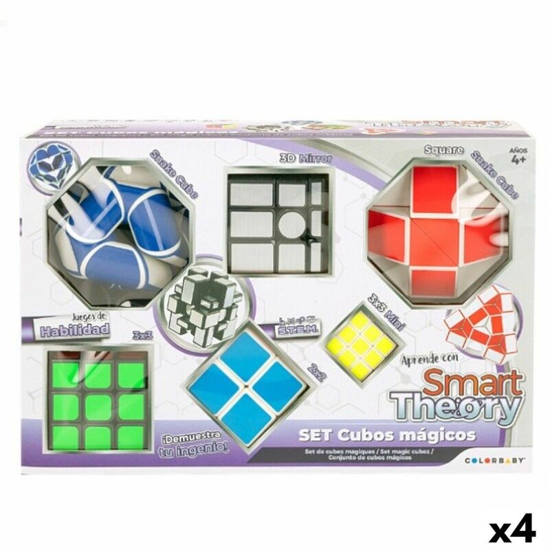 Colorbaby|Cubo de Rubik Colorbaby Smart Theory 6 Peças Colorbaby|Cubo de Rubik Colorbaby Smart Theory 6 Peças