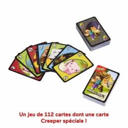 Mattel|Jogo de Mesa Mattel Uno Minecraft