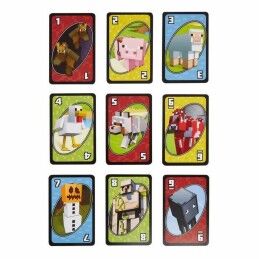Mattel|Jogo de Mesa Mattel Uno Minecraft