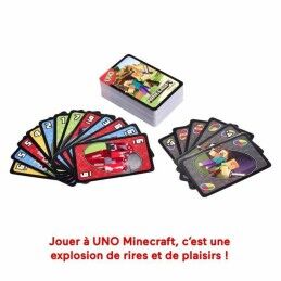 Mattel|Jogo de Mesa Mattel Uno Minecraft