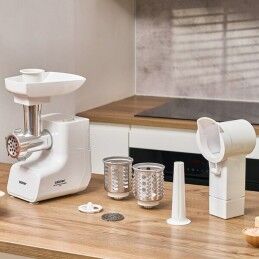 Zelmer|Picadora Zelmer ZMM3512B Branco Prateado Metal 1500 W