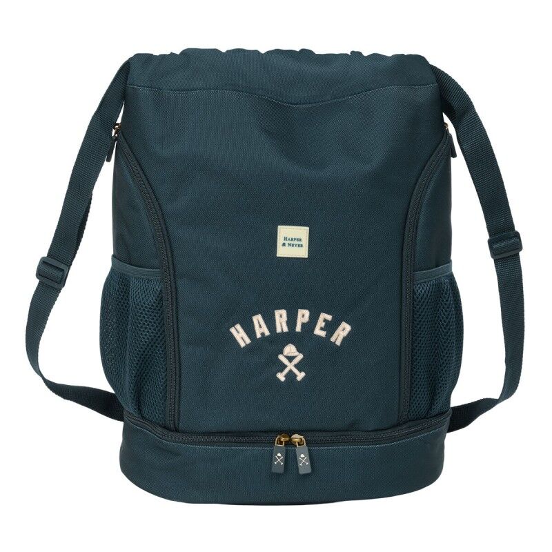 Harper & Neyer|Saco Mochila com Cordas Harper & Neyer Azul Marinho 35 x 40 x 1 cm Harper & Neyer|Saco Mochila com Cordas Harper & Neyer Azul Marinho 35 x 40 x 1 cm