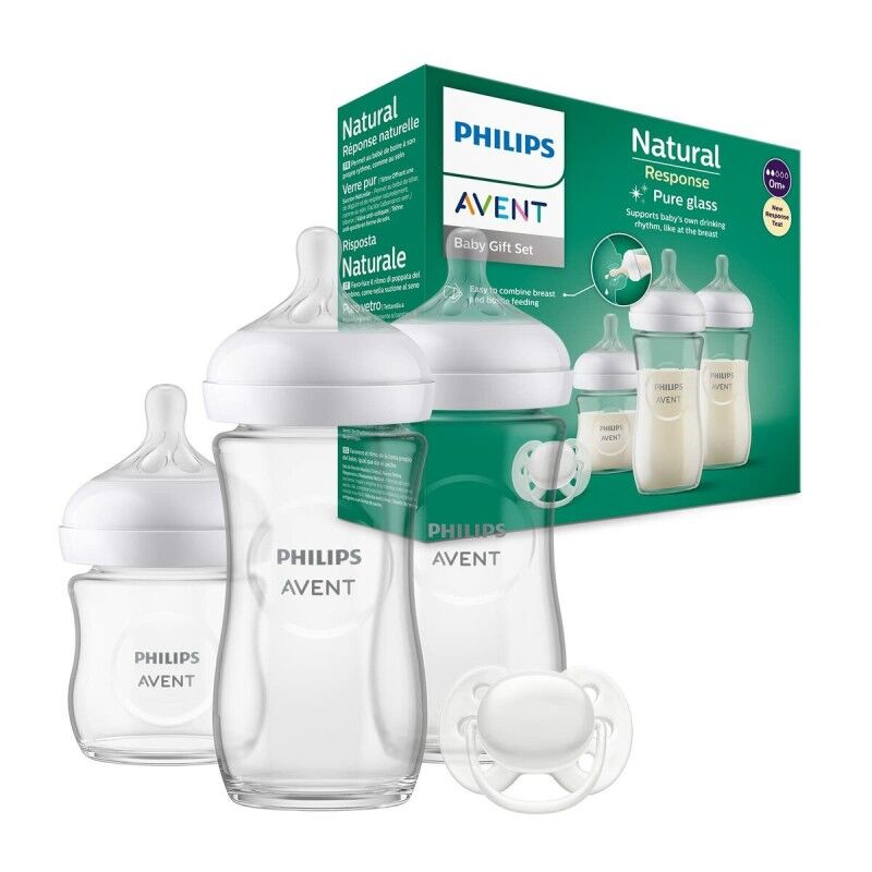 Philips|Conjunto de biberões Philips Natural 3.0 SCD878/11	