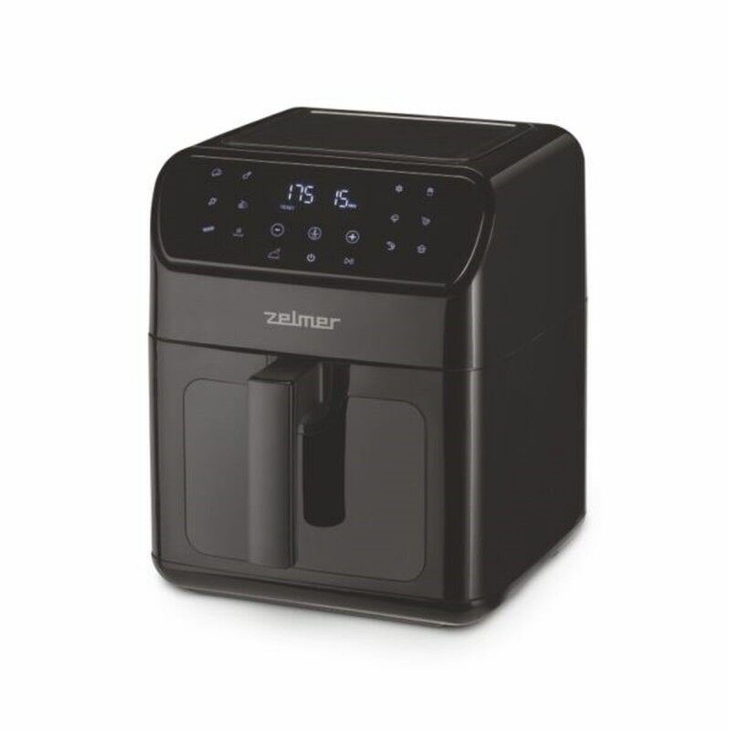Zelmer|Fritadeira de Ar Zelmer ZAF6500 Preto 1500 W 6,5 L Zelmer|Fritadeira de Ar Zelmer ZAF6500 Preto 1500 W 6,5 L