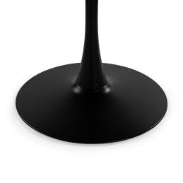 Versa|Mesa de apoio Versa Preto 120 x 73 x 120 cm