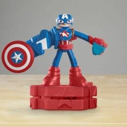 Play-Doh|Jogo de Plasticina Play-Doh Capitán América Set Stamper Shield Multicolor