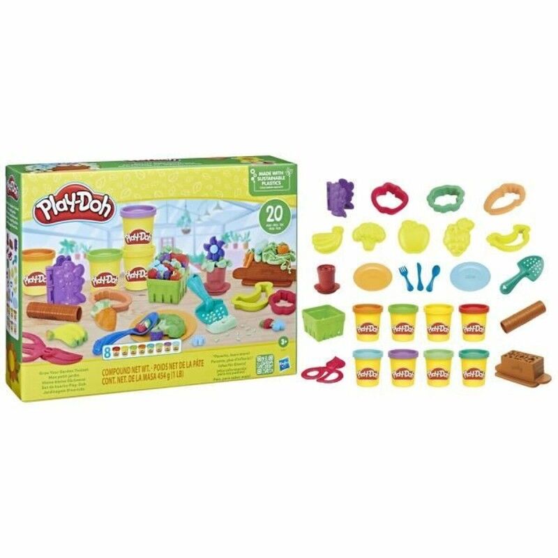 Play-Doh|Jogo de Plasticina Play-Doh My Little Garden Multicolor Play-Doh|Jogo de Plasticina Play-Doh My Little Garden Multicolor