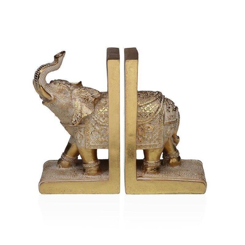 Versa|Boekensteun Versa Resina Elefante 9,3 X 17,5 X 21,5 CM