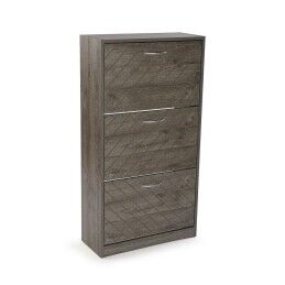 Home ESPRIT|Sapateira Home ESPRIT Preto Natural 80 x 31 x 32 cm
