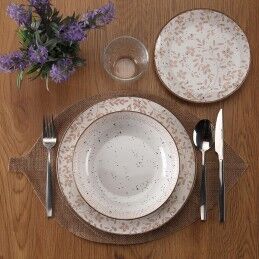 Versa|Louça Versa Bege Porcelana 18 Peças