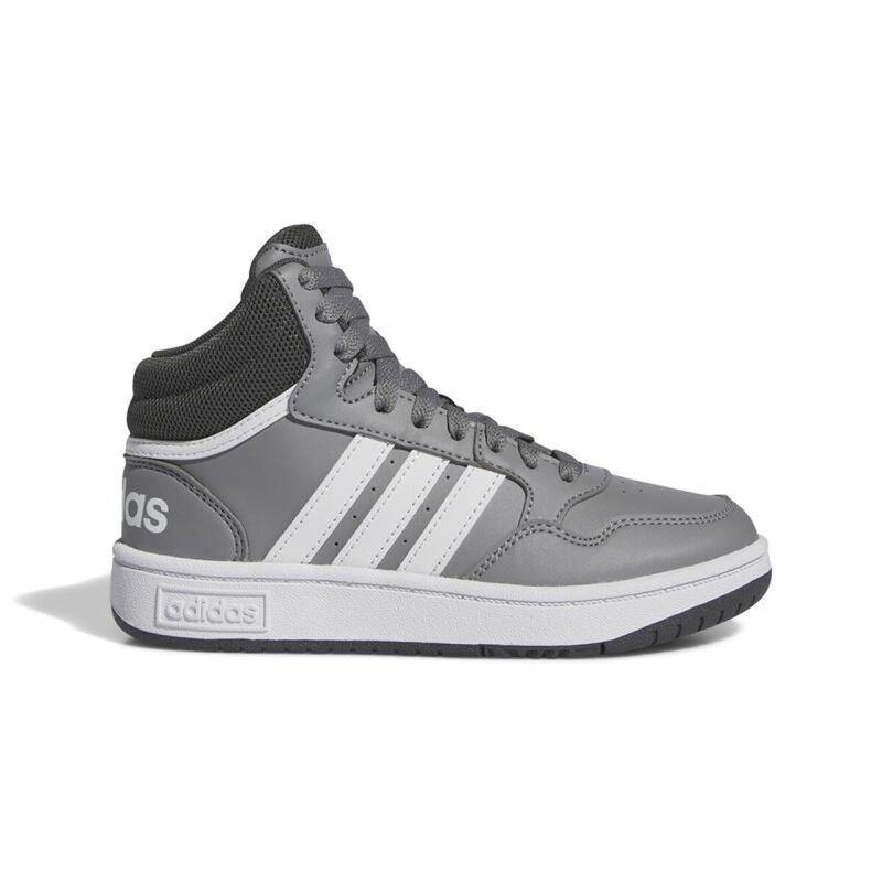 Adidas|Sapatilhas de Desporto Infantis Adidas Hoops 3.0 Mid Cinzento Adidas|Sapatilhas de Desporto Infantis Adidas Hoops 3.0 Mid Cinzento