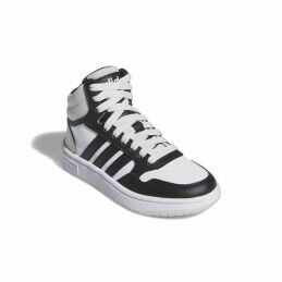 Adidas|Sapatilhas de Desporto Infantis Adidas Hoops Mid 3.0 Cinzento