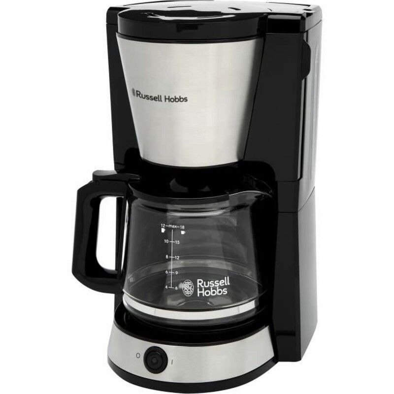 Russell Hobbs|Máquina de Café de Filtro Russell Hobbs Preto Aço 1080 W 1,25 L