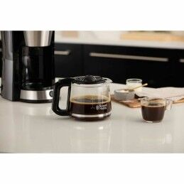 Russell Hobbs|Máquina de Café de Filtro Russell Hobbs Preto Aço 1080 W 1,25 L