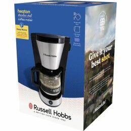 Russell Hobbs|Máquina de Café de Filtro Russell Hobbs Preto Aço 1080 W 1,25 L