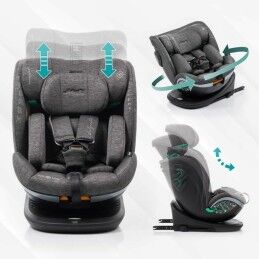 Babyauto|Cadeira para Automóvel Babyauto XPERTA BLACK LINE Preto 0 (de 0 a 10 kilos) 0+ (de 0 a 13 kilos) I (9 - 18 kg) II (15-25 kg) III