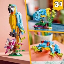 Lego|Jogo de Construção Lego LORO EXÓTICO 3 em 1 253 Peças