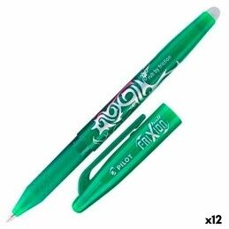 Pilot|Esferográfica de tinta líquida Pilot BL-VB-5 Verde 0,3 mm (12 Unidades)