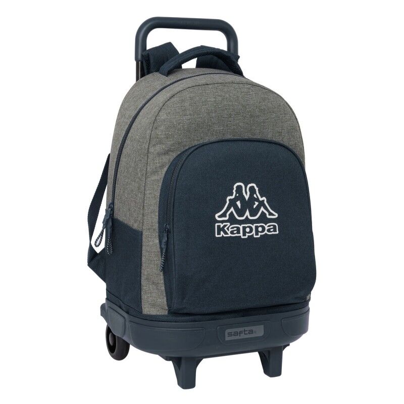 Safta|Mochila Escolar com Rodas Safta Azul Cinzento 33 x 22 x 45 cm Safta|Mochila Escolar com Rodas Safta Azul Cinzento 33 x 22 x 45 cm