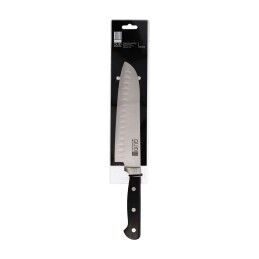 Quid Professional|Faca Santoku Quid Professional Inox Chef Black Preto Metal (Pack 6x)