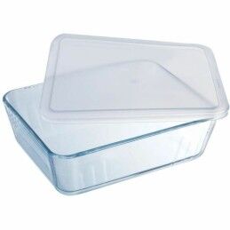 Pyrex|Recipiente para Conservar Alimentos Pyrex Branco Transparente Retangular 1,5 L