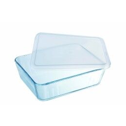 Pyrex|Recipiente para Conservar Alimentos Pyrex Branco Transparente Retangular 1,5 L