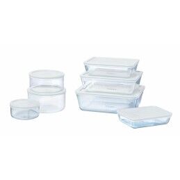 Pyrex|Recipiente para Conservar Alimentos Pyrex Branco Transparente Retangular 1,5 L