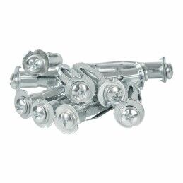 Rapid|Buchas e parafusos Rapid 13 x 52 mm M6 x 63 mm Metal Expansão 10 Unidades