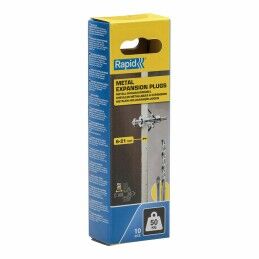 Rapid|Buchas e parafusos Rapid 13 x 52 mm M6 x 63 mm Metal Expansão 10 Unidades