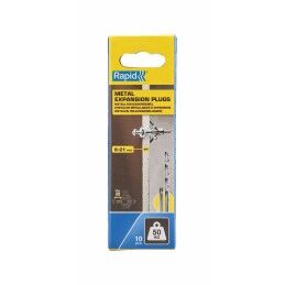 Rapid|Buchas e parafusos Rapid 13 x 52 mm M6 x 63 mm Metal Expansão 10 Unidades