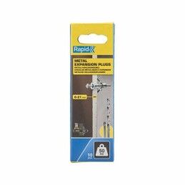 Rapid|Buchas e parafusos Rapid 13 x 52 mm M6 x 63 mm Metal Expansão 10 Unidades