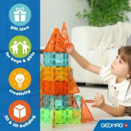 Geomag|Jogo Educativo Geomag 16 Peças