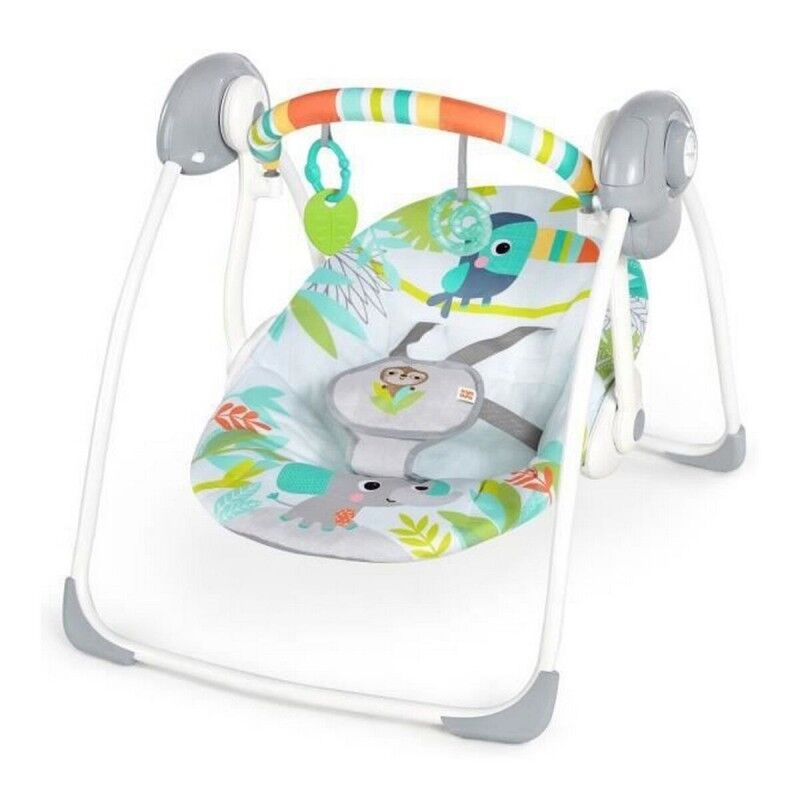 Ingenuity|Cadeira de baloiço Ingenuity Compact portable swing Multicolor animais Ingenuity|Cadeira de baloiço Ingenuity Compact portable swing Multicolor animais