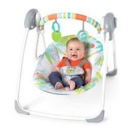 Ingenuity|Cadeira de baloiço Ingenuity Compact portable swing Multicolor animais